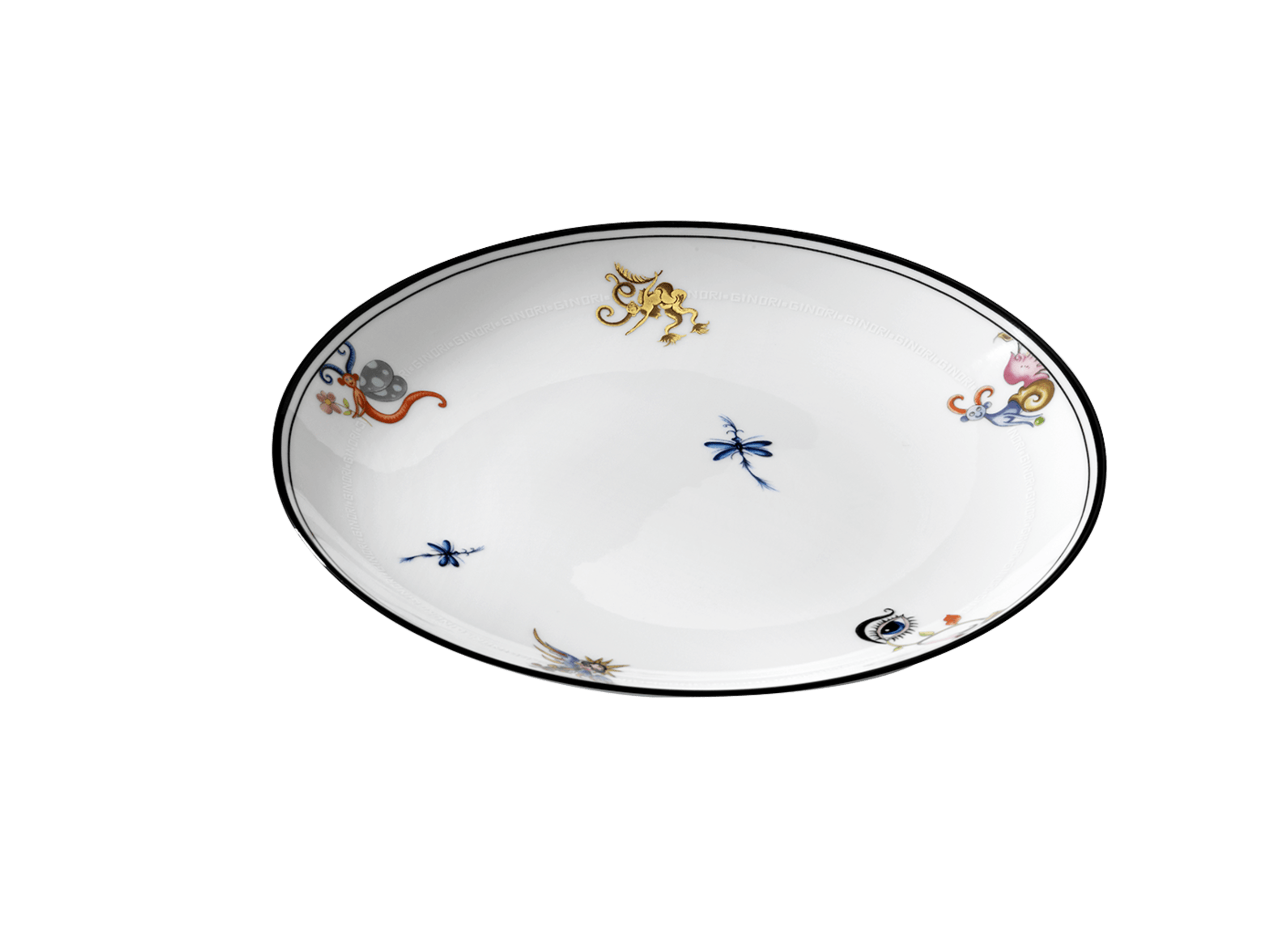 Dinner plates in porcelain GINORI 1735