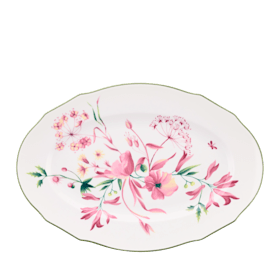 Florenza GRAND PLAT DE SERVICE OVALE MALVA