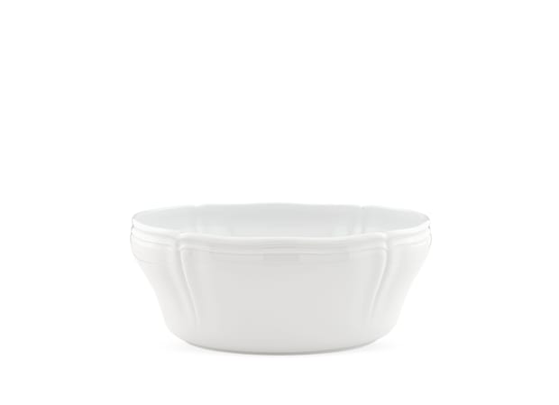 SALAD BOWL WHITE Antico Doccia-1
