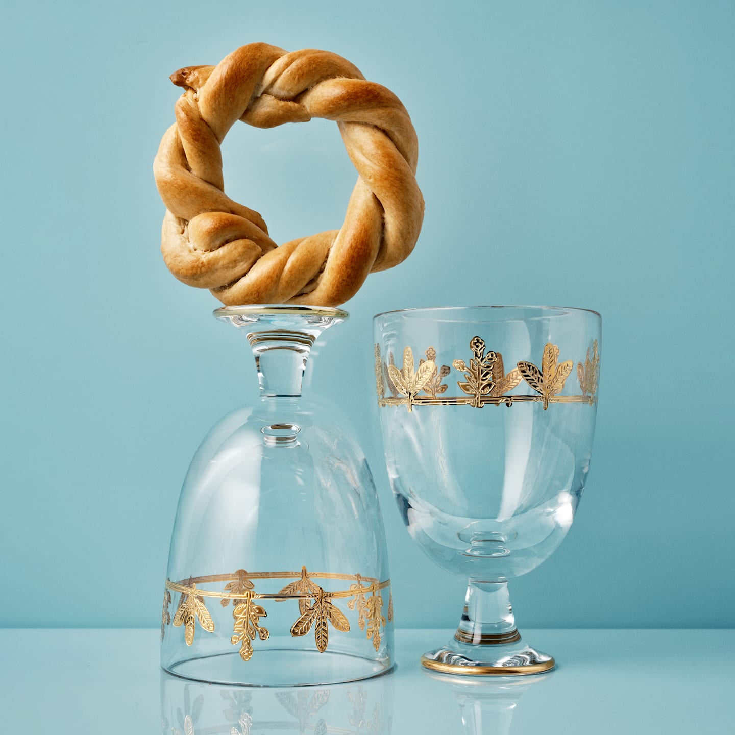 COUVERTS ET VERRES de Ginori 1735