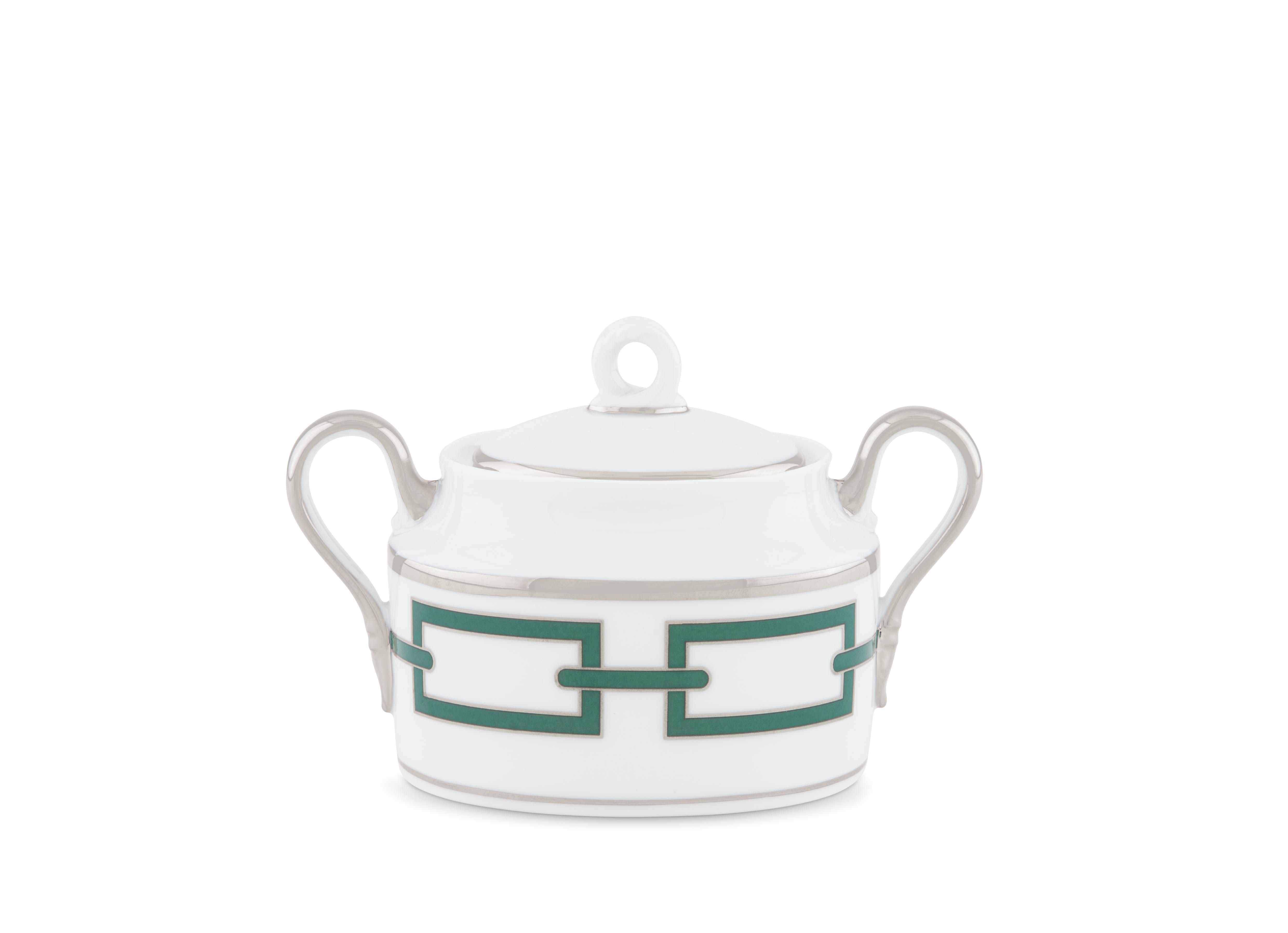 Malachite-green porcelain espresso cup | GINORI 1735