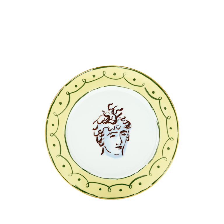 Il viaggio di Nettuno ASSIETTE PLATE Amalfi Lemon