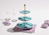 3-TIER SERVING STAND IRIS Oriente Italiano-6