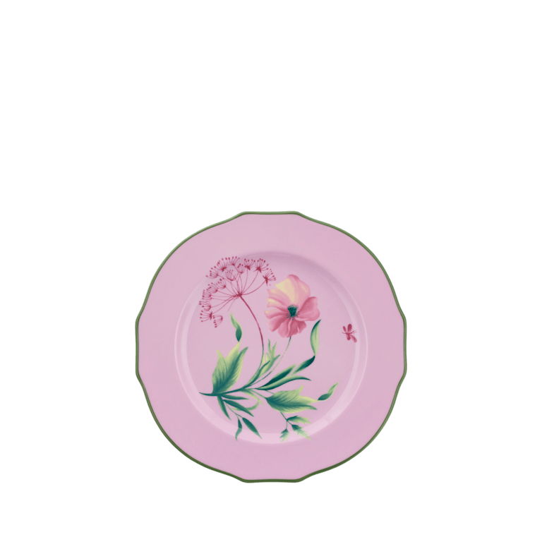 Dessert plate Malva pink | Florenza | GINORI 1735