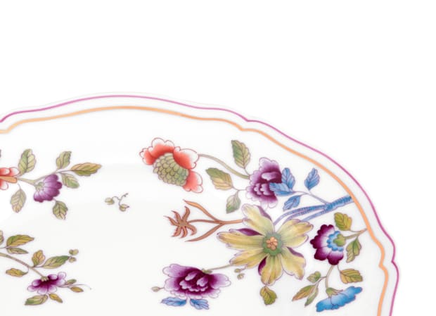 DESSERT PLATE FLOWERS Granduca Coreana-3