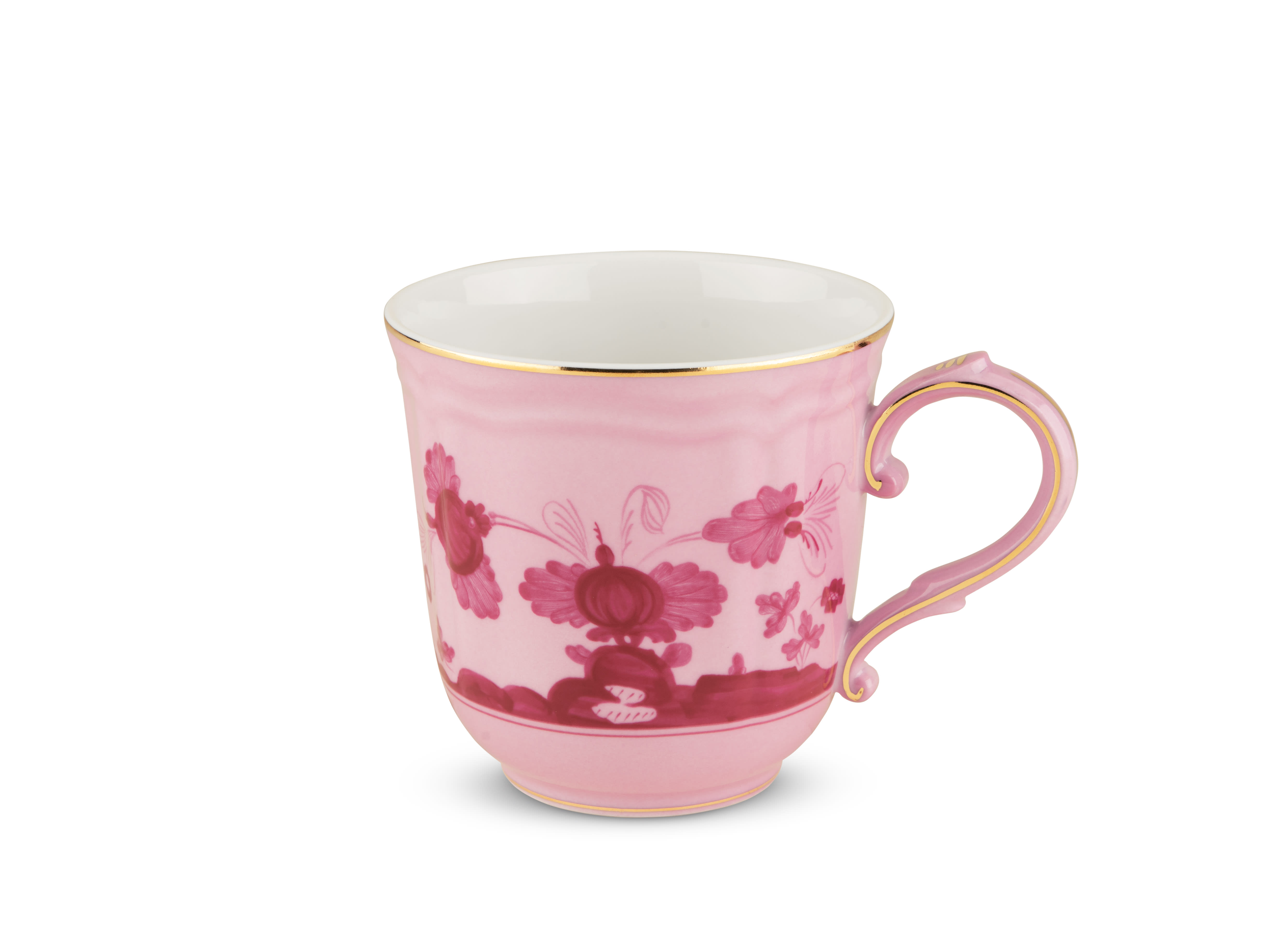 Purple mauve mug in porcelain | GINORI 1735