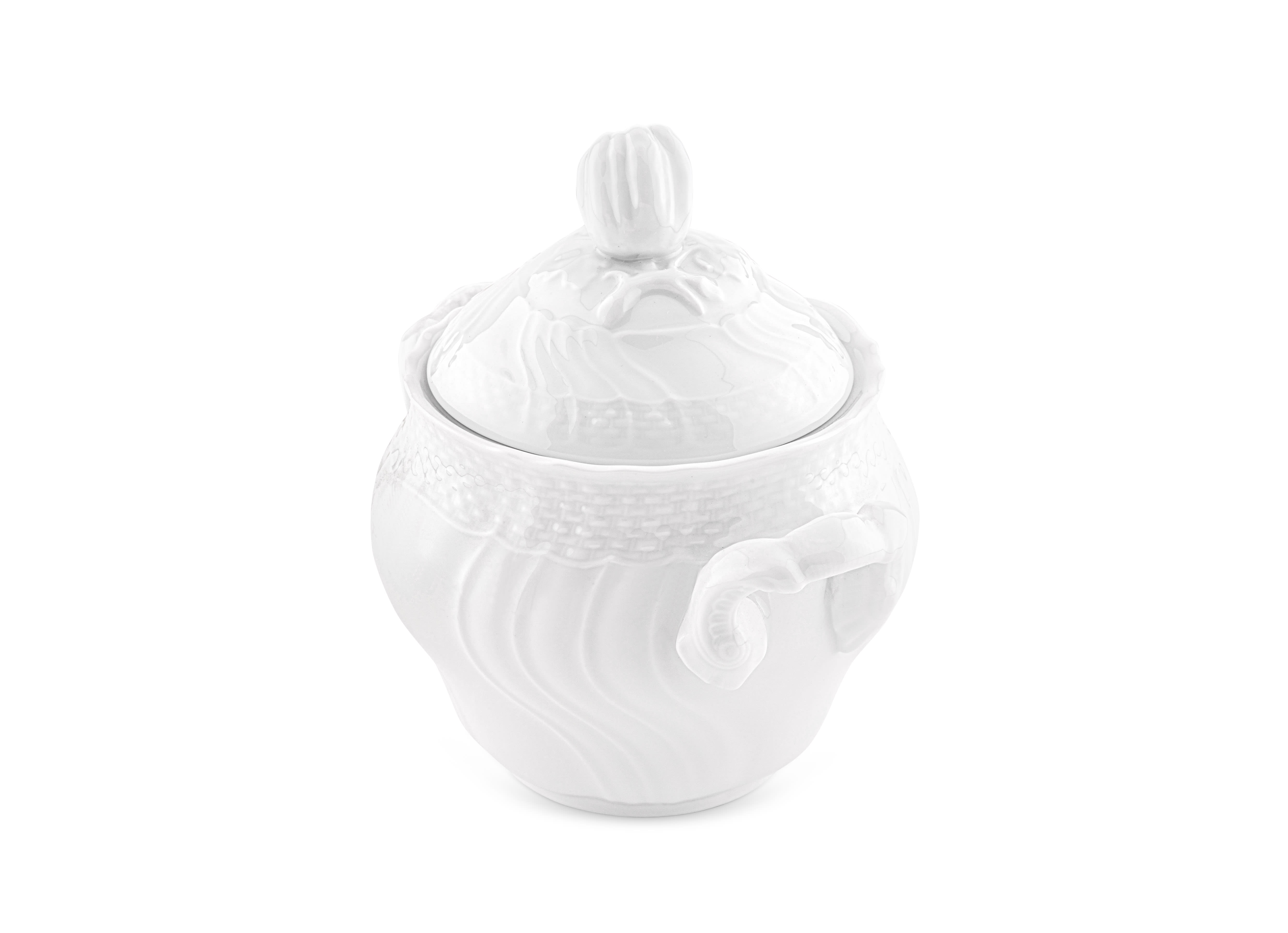 White Sugar Bowl | Vecchio Ginori | GINORI 1735