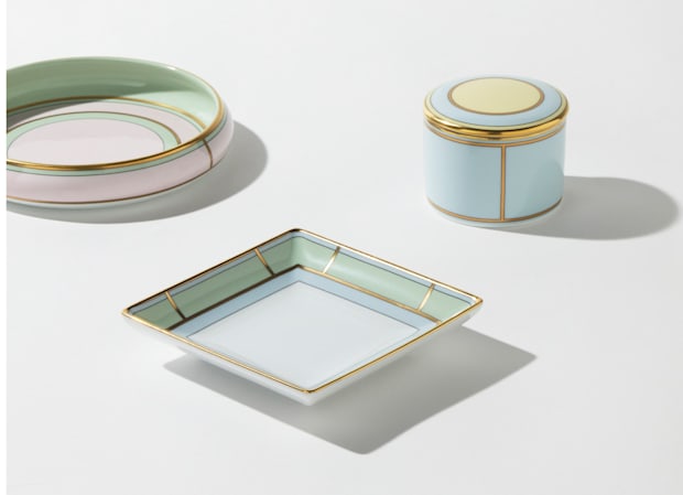 SQUARE CHANGE TRAY VERDE Diva-6