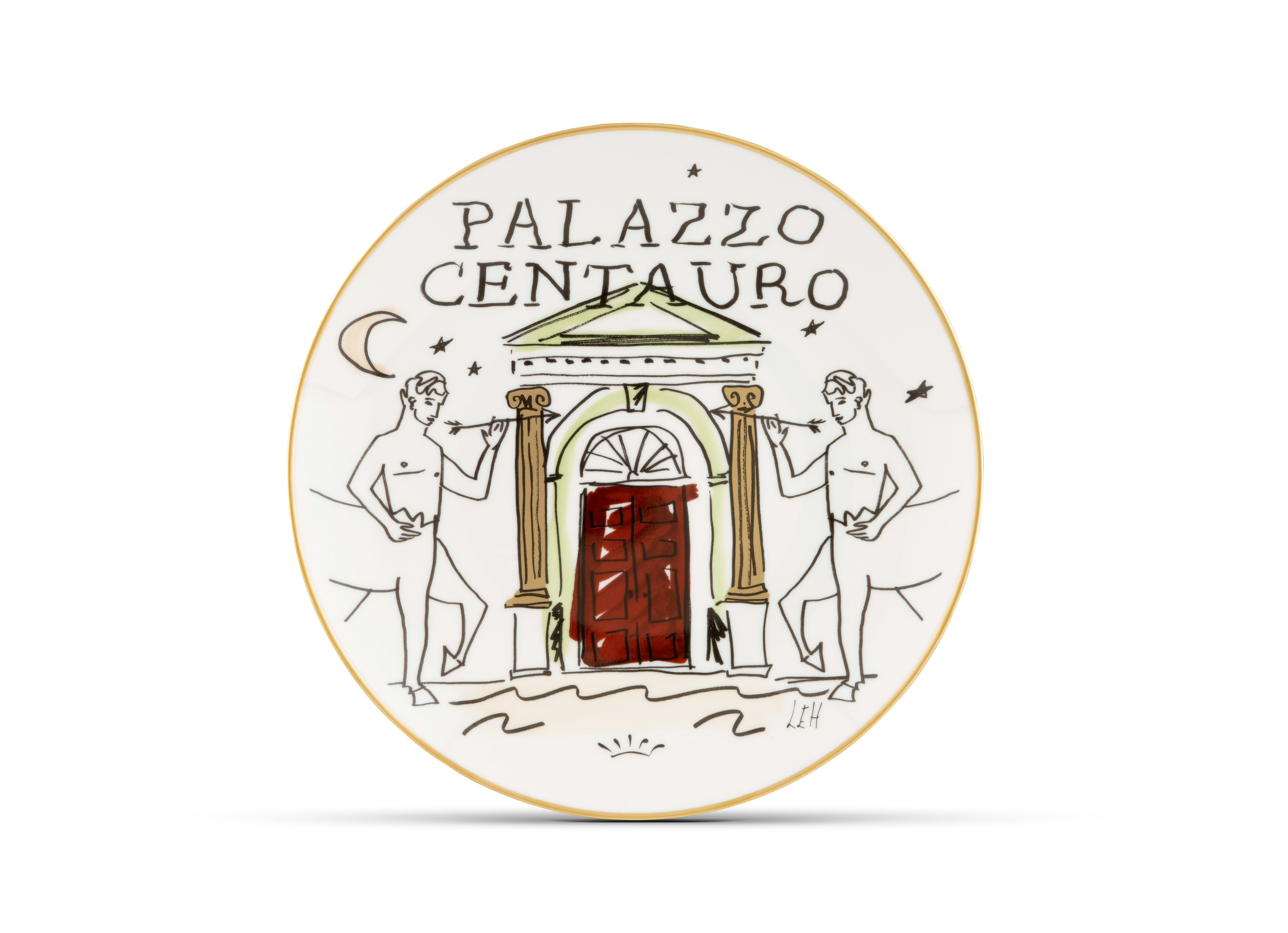 Palazzo Centauro Decorative plate | GINORI 1735