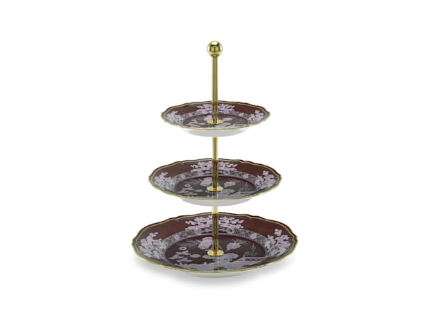 3-TIER SERVING STAND CASTAGNA Oriente Italiano-1