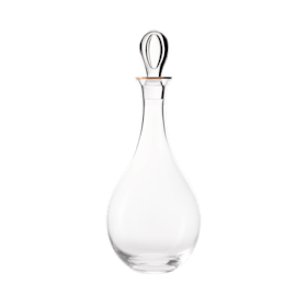 Medici DECANTER CRISTALLO FILO PLATINO