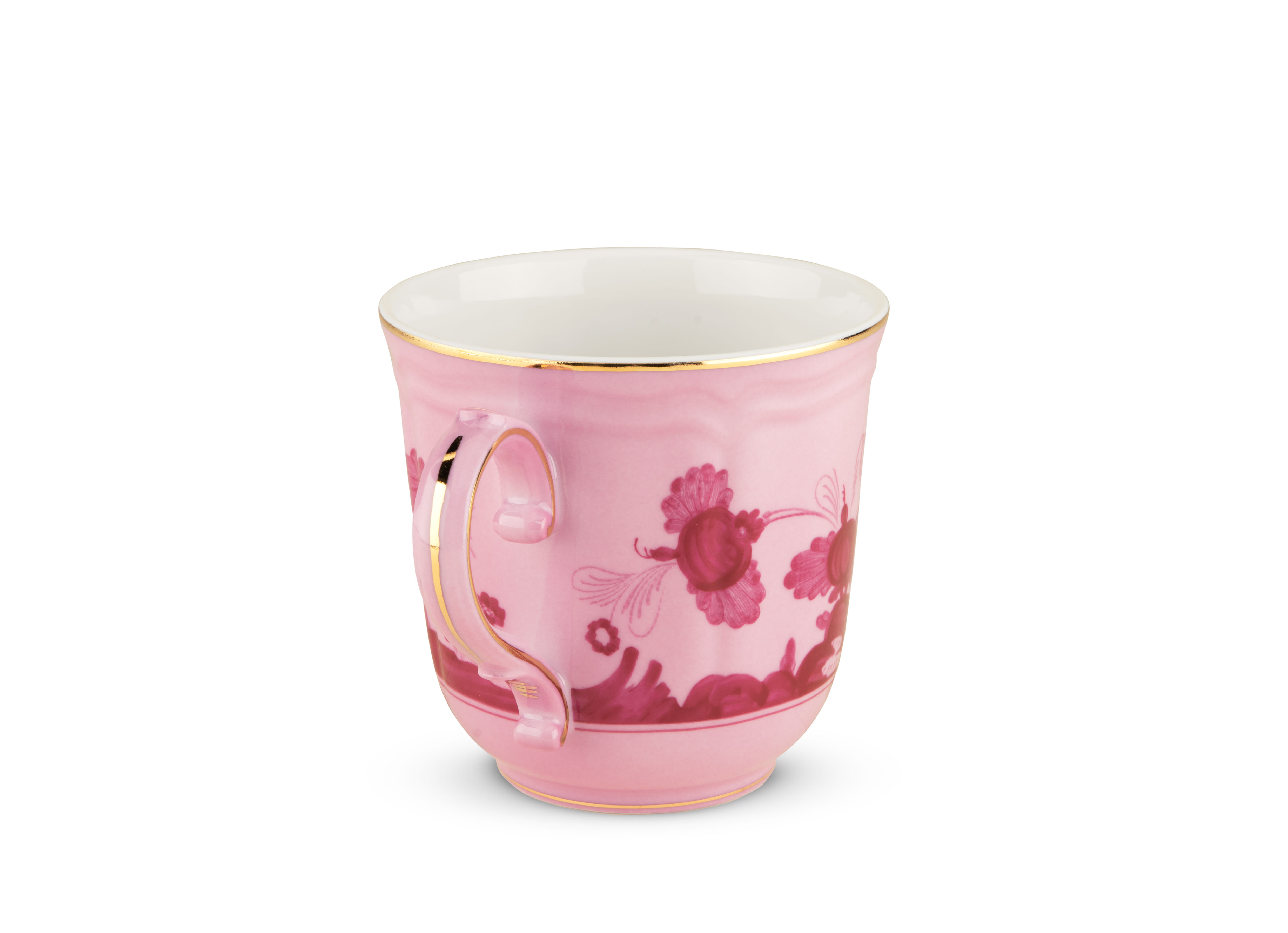 Purple mauve mug in porcelain | GINORI 1735