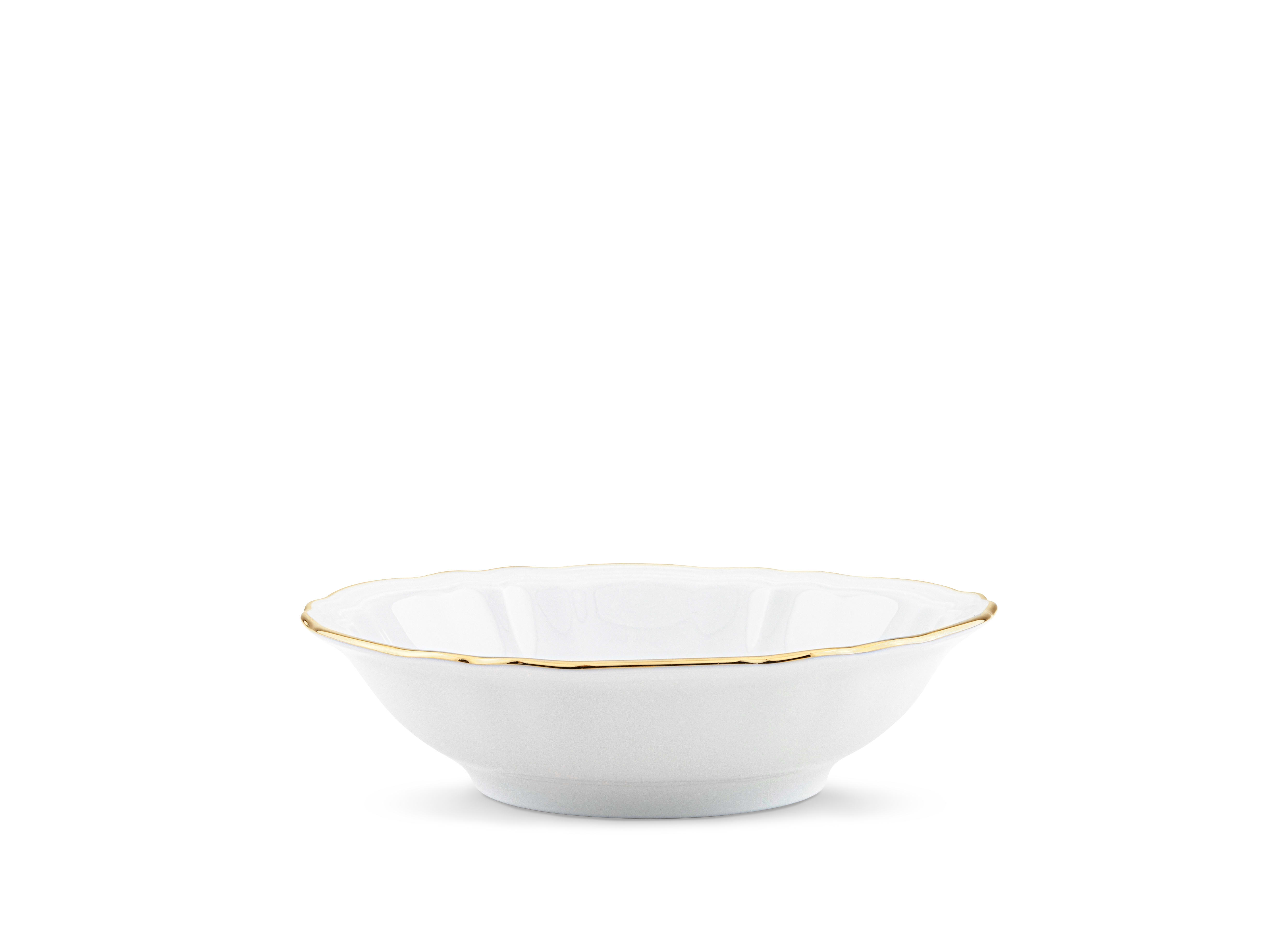 Gold small bowl | Corona | GINORI 1735