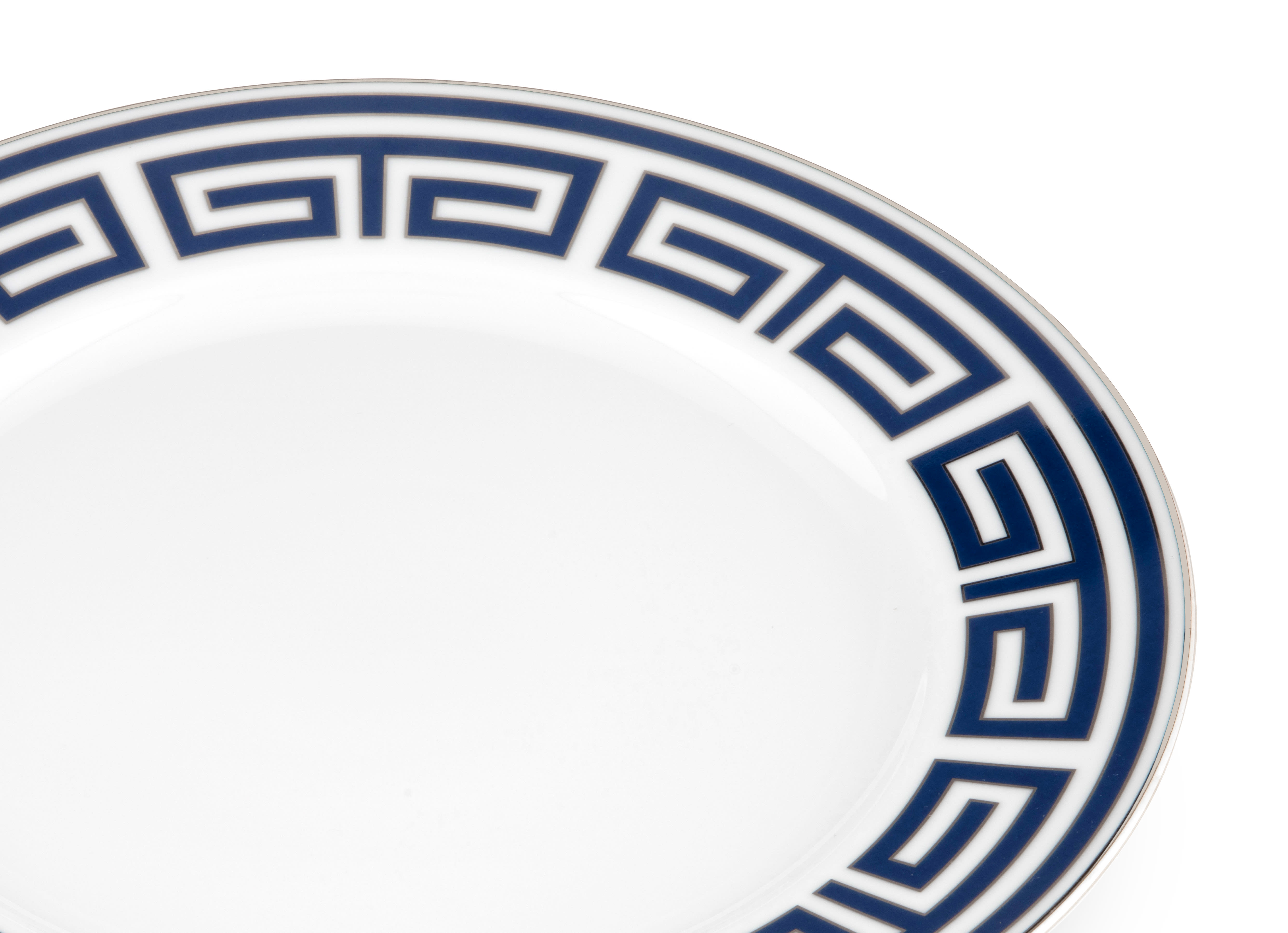 Blue flat plate | Labirinto | GINORI 1735