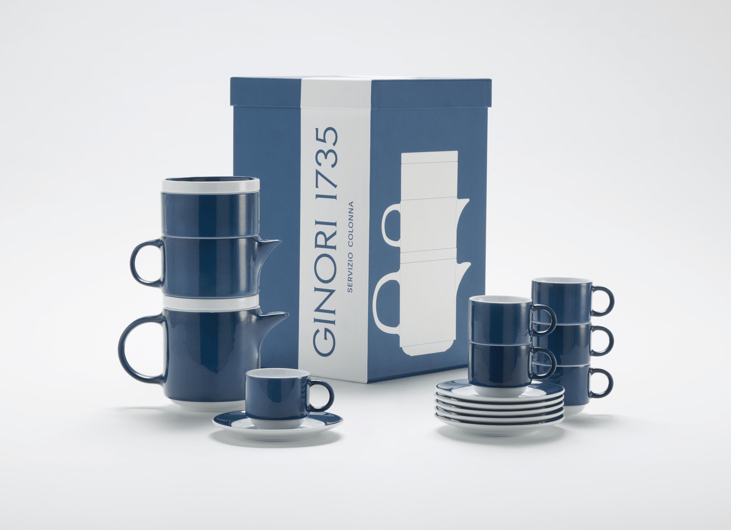 ESPRESSO SET FOR 6 | GINORI 1735