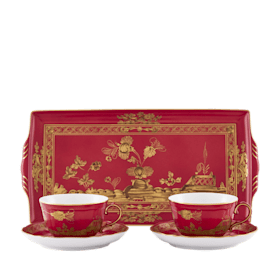 Porcelain tea cups and coffee cups| Ginori 1735