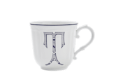 MUG LETTRE T BLU Corona Monogram Mugs-1