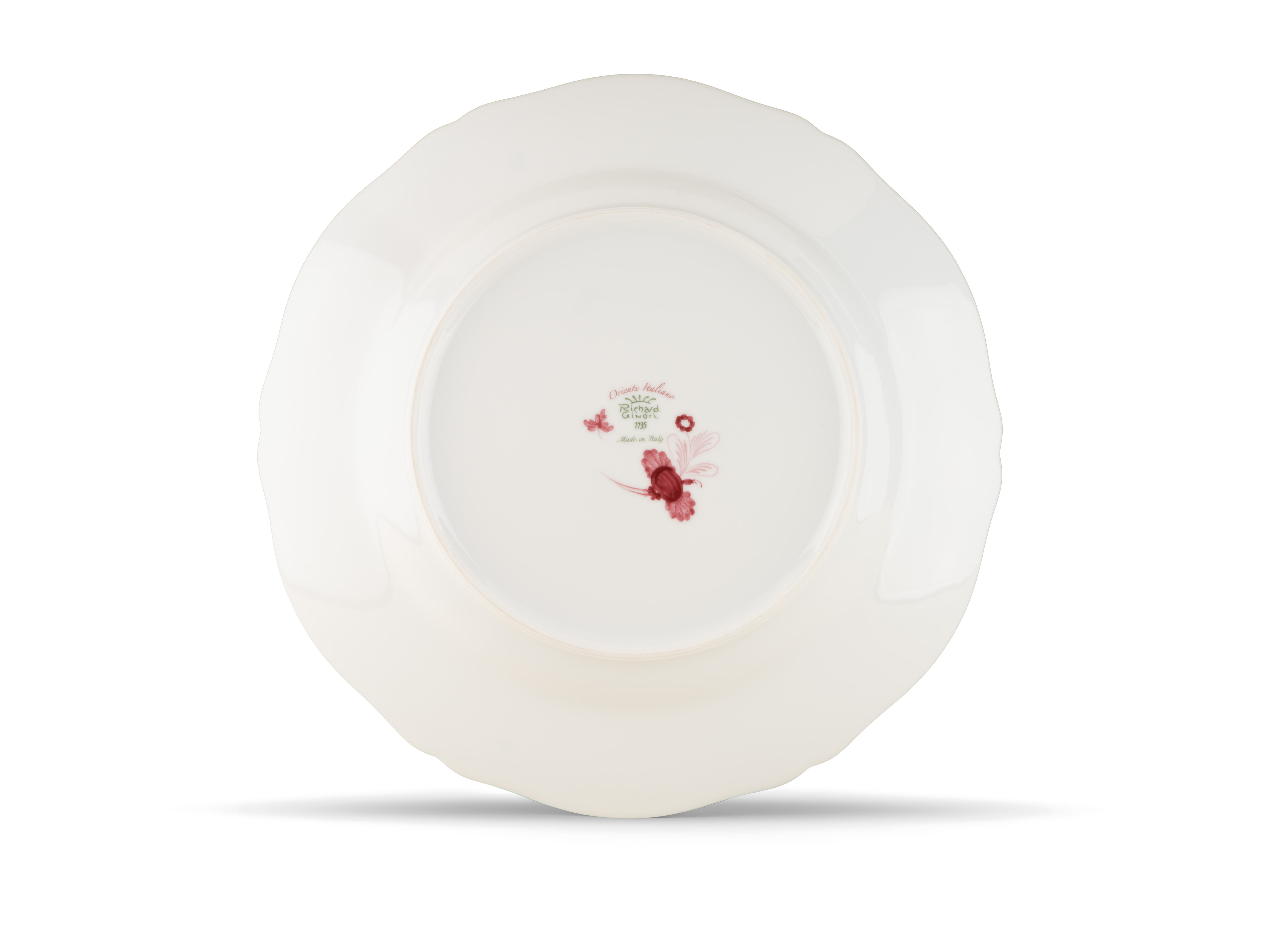Mauve porcelain round platter | Ginori1735 | GINORI 1735