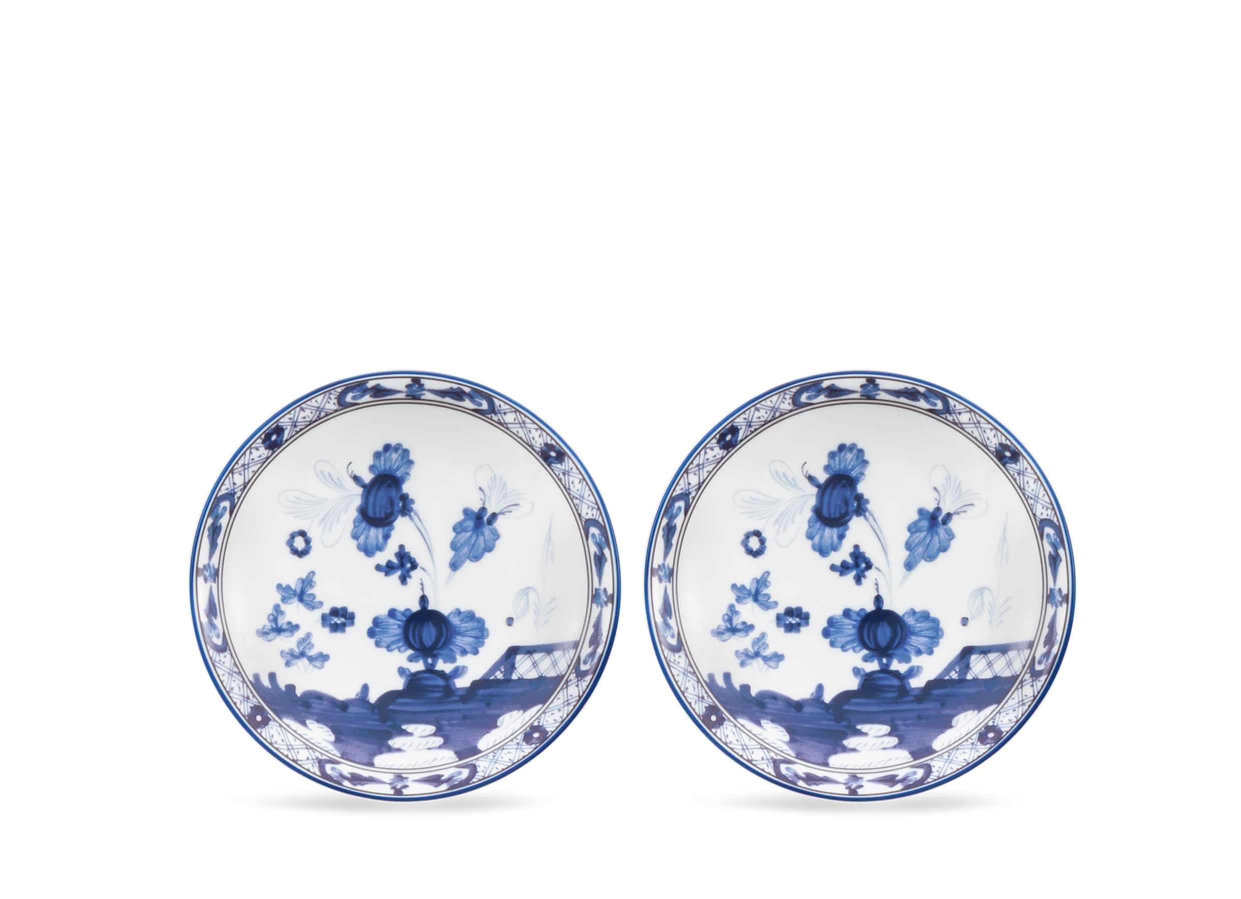2 appetizer plates Indaco | Oriente Italiano | GINORI 1735