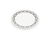 PLAT DE SERVICE ROND NERO Catene-2