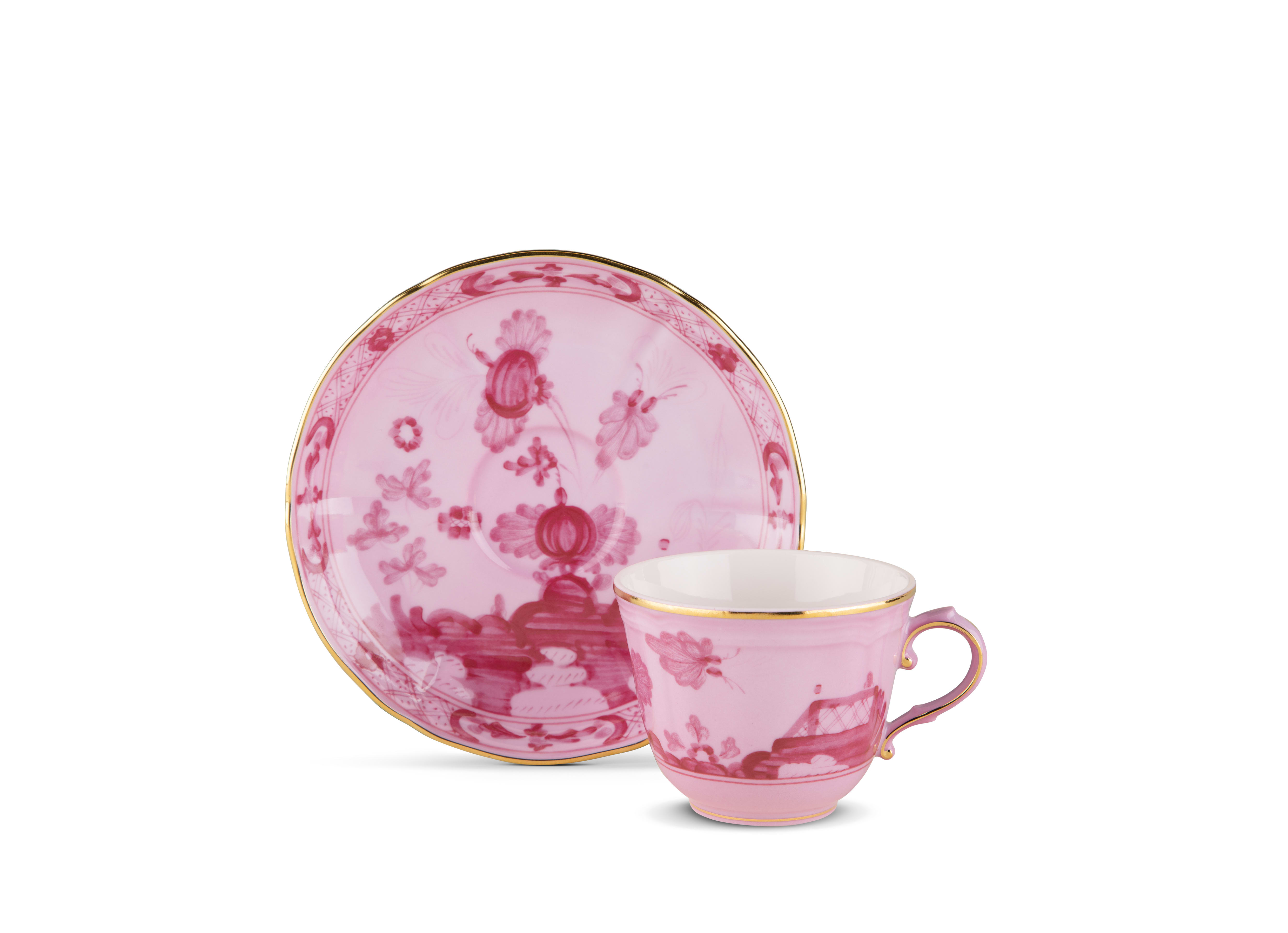 Porpora-pink porcelain espressp cup | GINORI 1735