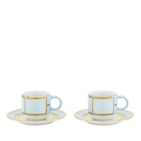Diva ESPRESSO SET FOR TWO CELESTE