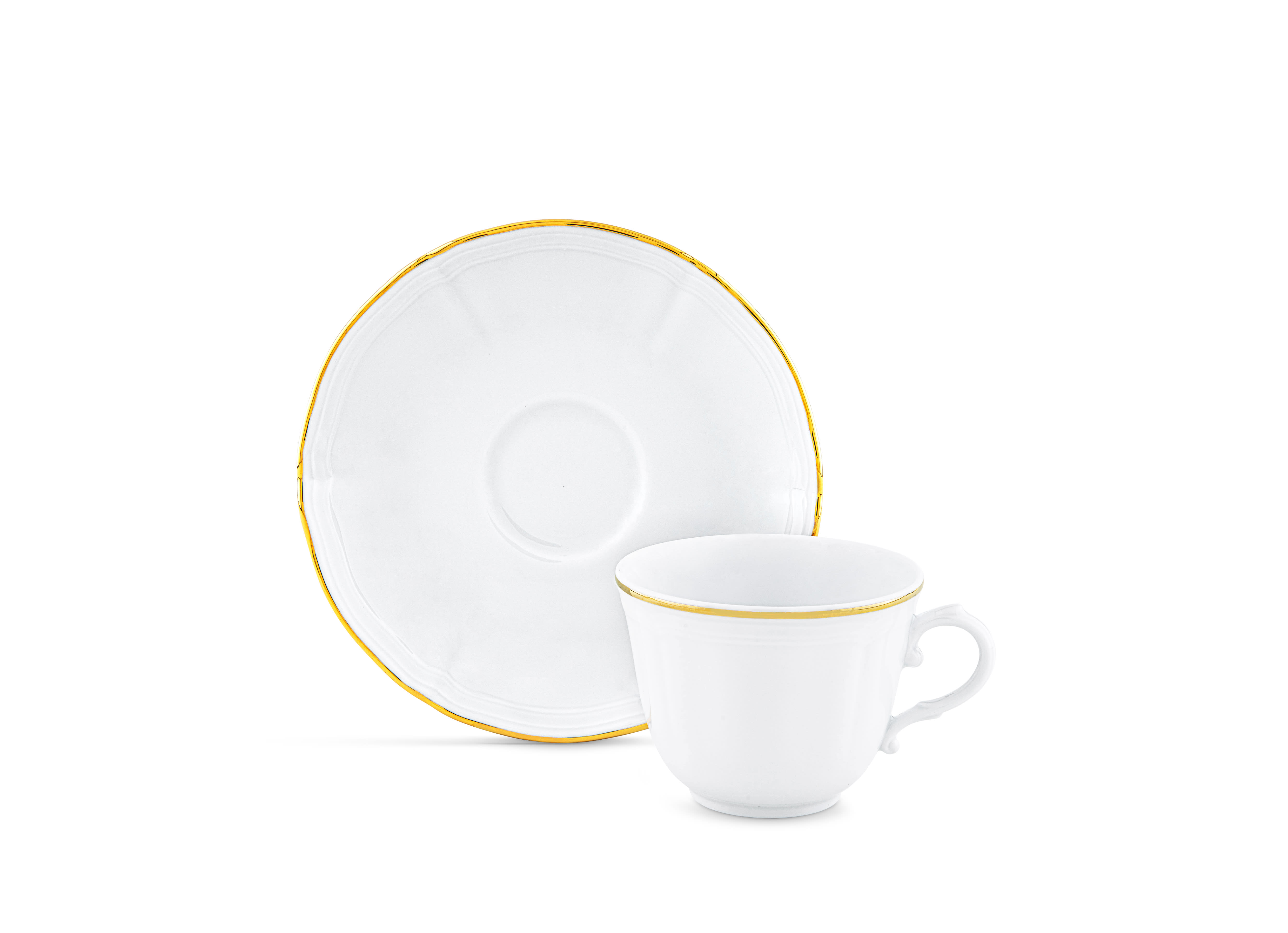 Gold espresso cup | Corona | GINORI 1735