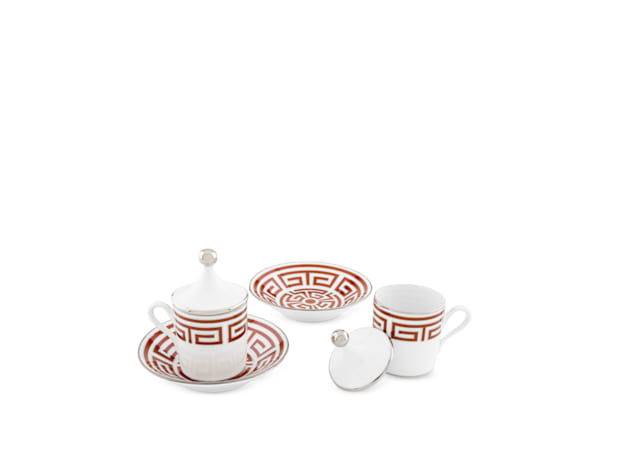 ESPRESSO SET FOR TWO SCARLATTO Labirinto-2