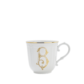 Corona Monogram Mugs LETTER B MUG ORO