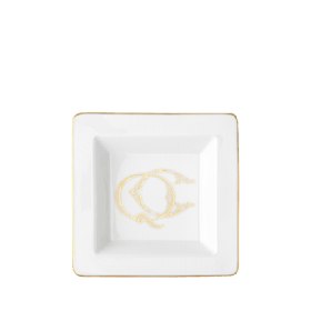 Corona Monogram small change tray oro - personalizable