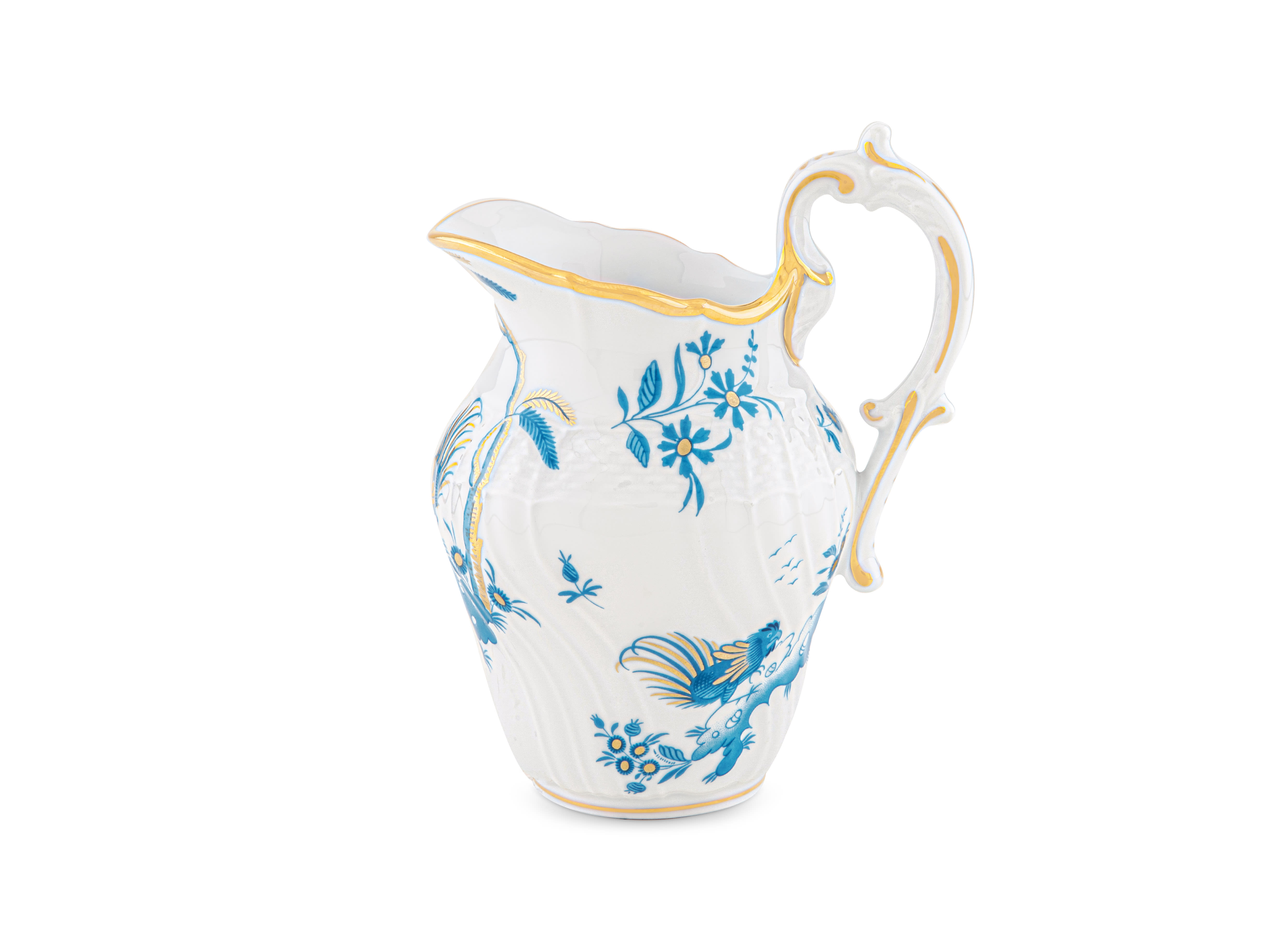Azalea-pink porcelain espresso set for two | GINORI 1735
