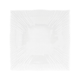 White Small Square Plate | Vecchio Ginori | GINORI 1735