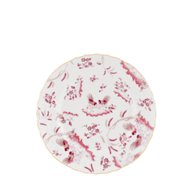 Richard Ginori Oriente taliano ポルポラ21cm Purple mauve flat plate in porcelain | GINORI 1735