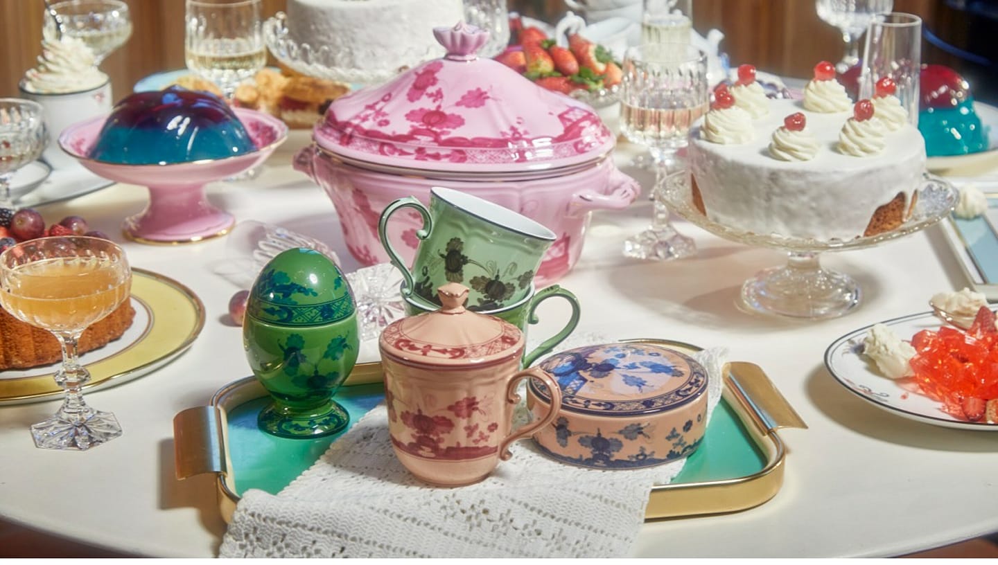 Accessoires pour la table en porcelaine