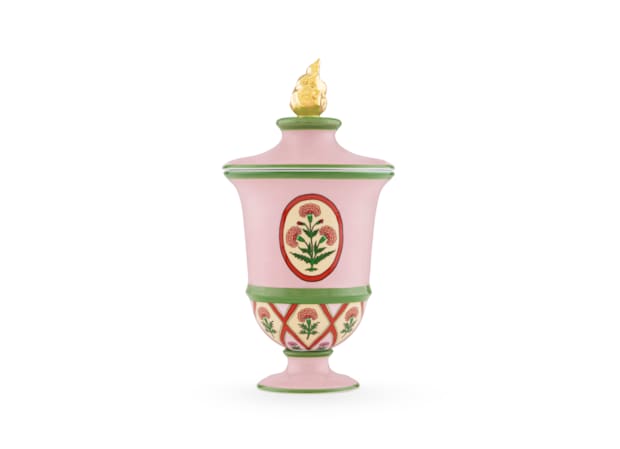 ANFORA AVEC BOUGIE PARFUMÉE RAJATHRA PALACEProfumi Luchino-1