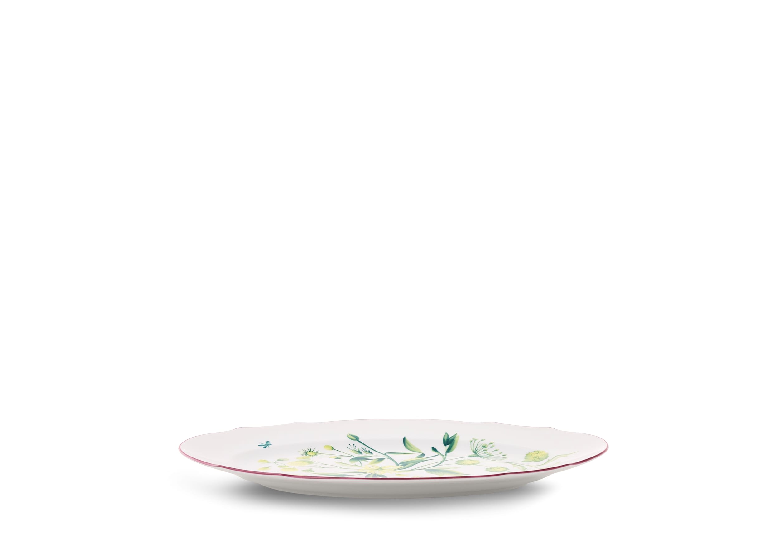 Large oval platter Acanto green | Florenza | GINORI 1735