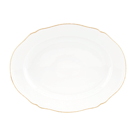 Cobalt Blue Large Oval Platter| Corona | Ginori1735 | GINORI 1735