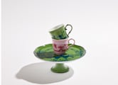 CAKE STAND MALACHITE Oriente Italiano-6