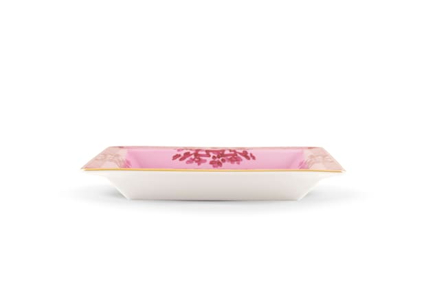 LARGE SQUARE CHANGE TRAY PORPORA Oriente Italiano-4