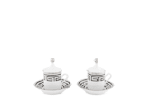 ESPRESSO SET FOR TWO NERO Labirinto-1