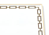 SQUARE CENTERPIECE EBANO Catene-3