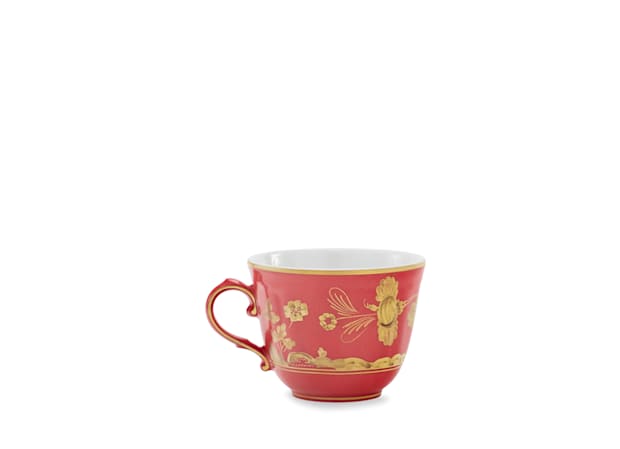 Rubrum Red Coffee Cups | Oriente Italiano | GINORI 1735