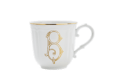 LETTER B MUG ORO Corona Monogram Mugs-1
