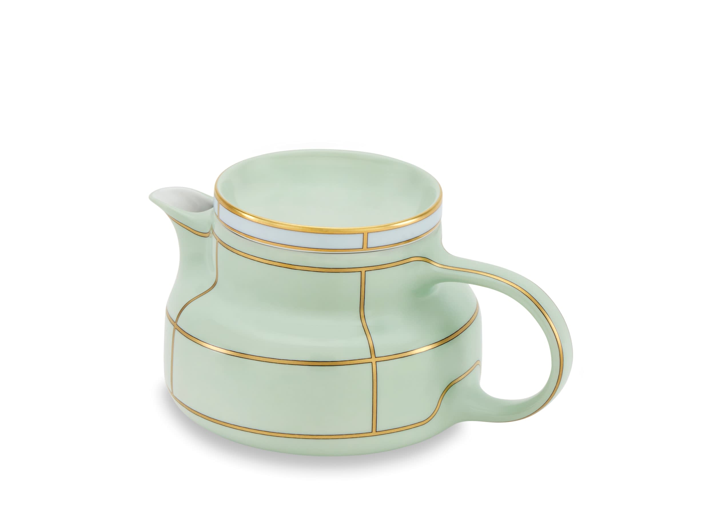 Green Teapot with Lid | Diva | GINORI 1735