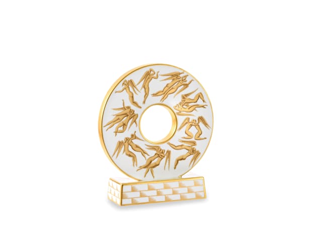 DISCO FORATO AMORE DEGLI ANGELI OBJET DE DÉCORATIONArte di Gio Ponti-1