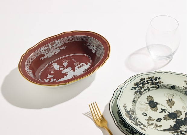 OVAL BOWL CASTAGNA Oriente Italiano-6