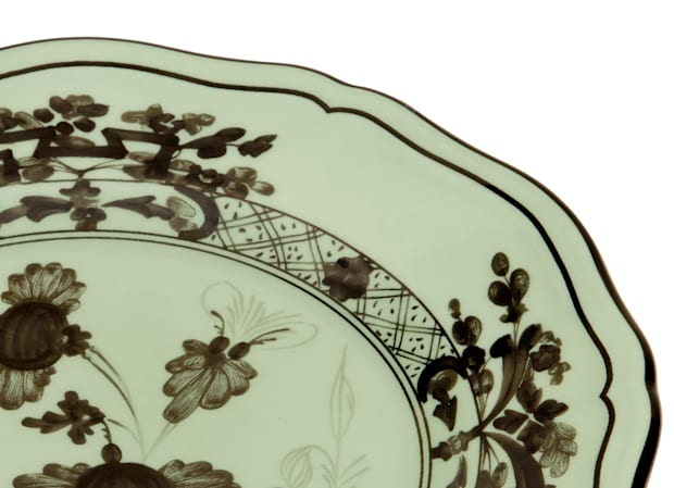 Barium-green porcelain bread plates | GINORI 1735