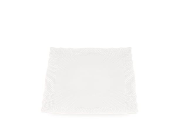 SQUARE DESSERT PLATE WHITE Vecchio Ginori-2