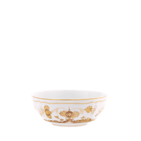 Meringa-beige porcelain salad bowl | GINORI 1735