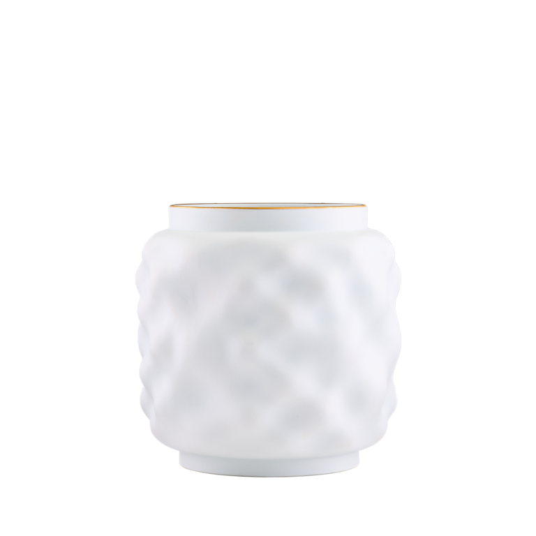 Officina Ultra VASE WITH LID CLOUD SOFT ORGANIC SURFACES